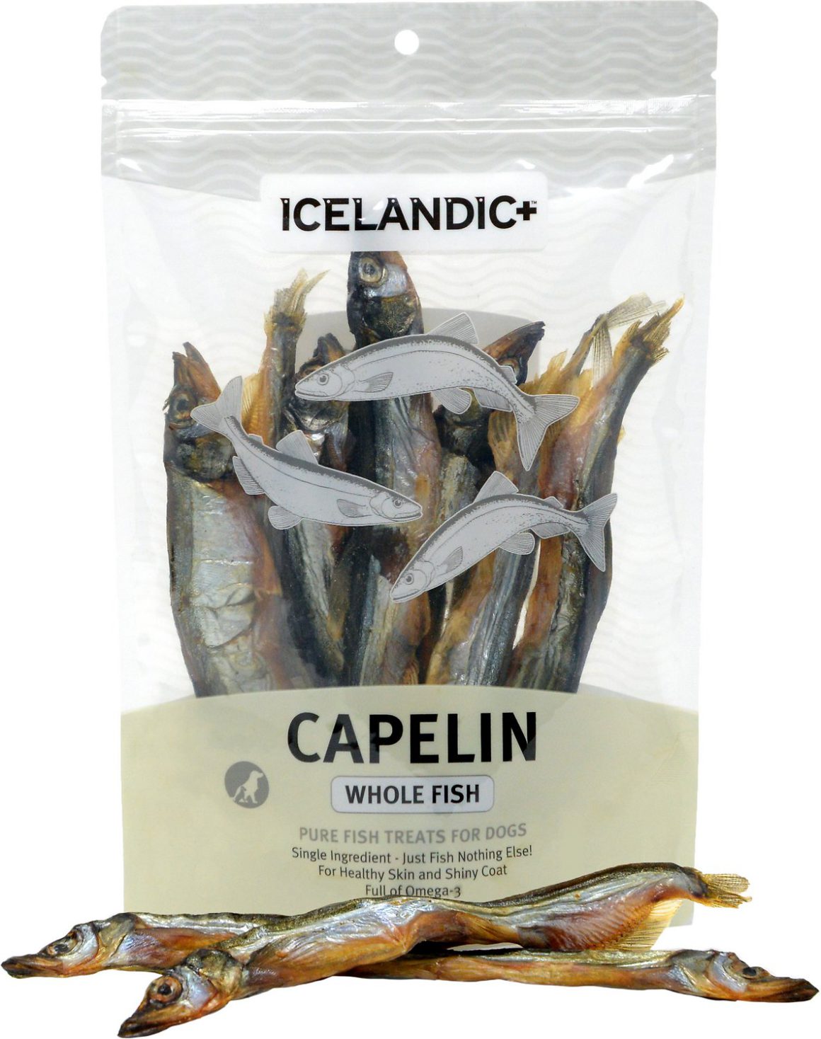 Icelandic+ Capelin Whole Fish & Pieces