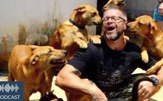 Michael J. Baines of The Man That Rescues Dogs