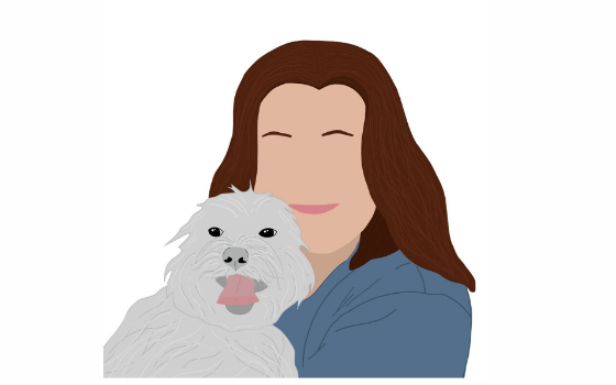 Illustration of Patti From Dallas Dog