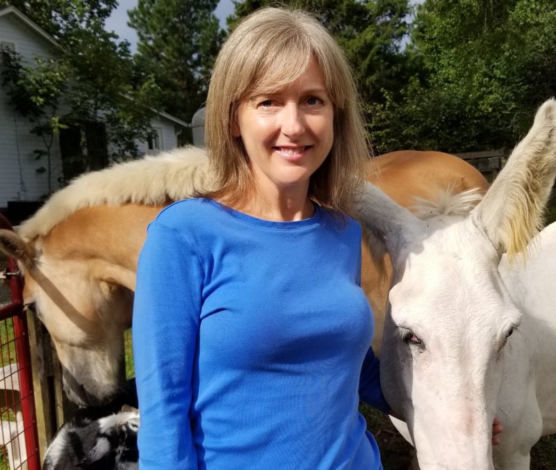 betsy saul with horses